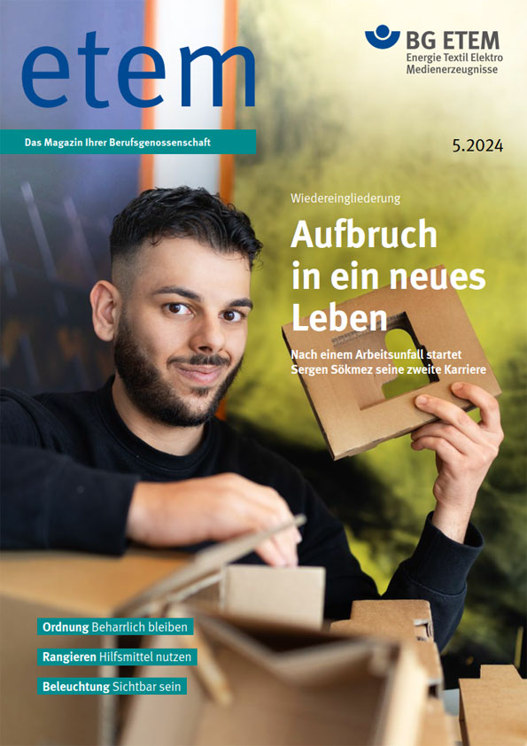 Etem - Das Magazin Ihrer Berufsgenossenschaft — Bgetem.de - BG ETEM