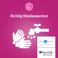 Das oberste Gebot, um Tröpfchen- oder Schmierinfektionen zu vermeiden: gründliches Händewaschen! Mindestens 20 bis 30 Sekunden und unbedingt mit Seife. Sonst landen die krankmachenden Erreger auf Türklinken, Rechnern, Computermäusen und allem, was ihr gemeinsam mit den Kollegen nutzt. 


