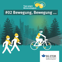 Unser Tipp gegen Wintermüdigkeit Nr. 2: Bewegung, Bewegung, Bewegung. Radfahren, Joggen oder Spazierengehen: Körperliche Aktivitäten, vor allem im Freien, stärken euer Immunsystem und machen fit für den (Winter-)Tag. Also, egal, was ihr macht, bleibt aktiv.
