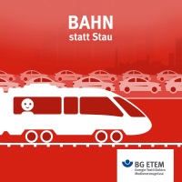 Autofahren bringt einen schnell in Fahrt - vor allem im Stau, wenn nichts mehr geht. Warum nicht mal auf die Bahn umsteigen und in Ruhe ein gutes Buch genießen?